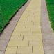 Тротуарная плитка Плац антик (60мм) Золотой мандарин, горчичный