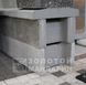 Блок декоративный несъемной опалубки 500х400х235 мм Серый ТМ Золотой Мандарин, серый