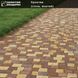 Тротуарная плитка Креатив (60мм) Золотой мандарин, сиена