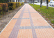Тротуарная плитка Кирпич стандартный (80мм) Золотой мандарин, персиковый