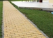 Тротуарная плитка Кирпич стандартный (80мм) Золотой мандарин, жёлтый