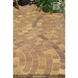 Тротуарная плитка Креатив антик (60мм) Золотой мандарин, генуа